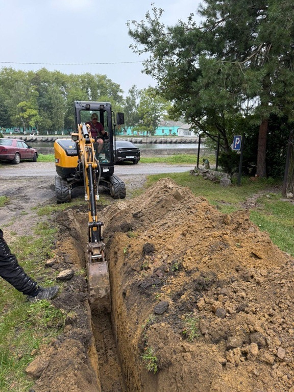 В Балтийске прокладывают газ к жилым домам