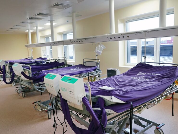 Новую поликлинику на улице Расковой в Калининграде сдадут до конца ноября