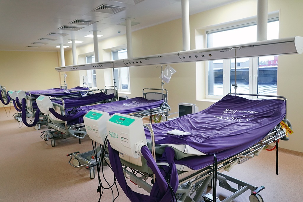 Новую поликлинику на улице Расковой в Калининграде сдадут до конца ноября