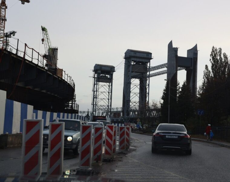 В Калининграде меняется схема движения на участке набережной Баграмяна