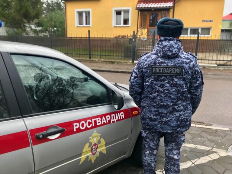 В Зеленоградске росгвардейцы задержали нерадивого постояльца отеля