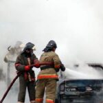 В Калининграде мужчину задержали за поджог автомобиля «Мазда»