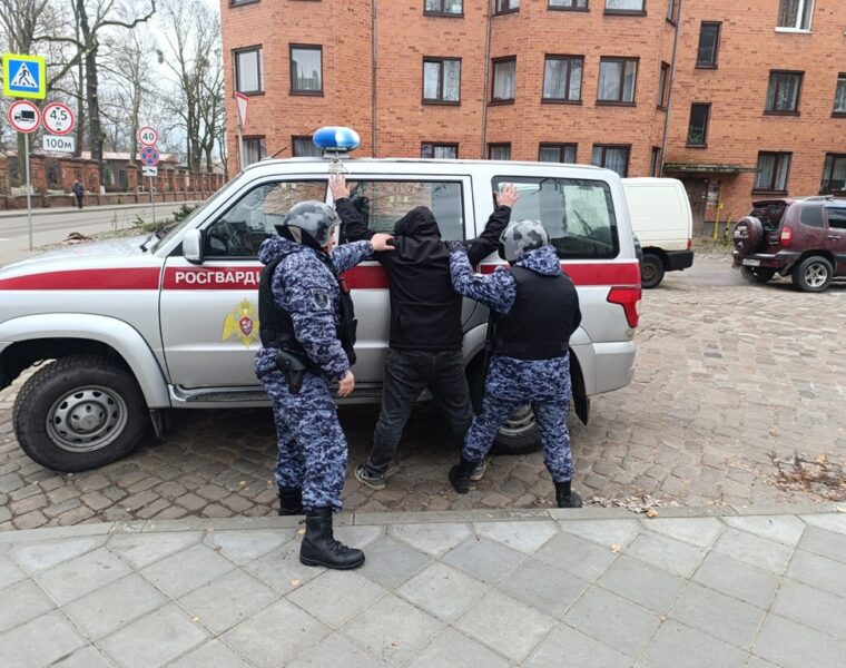 В Черняховске задержан подозреваемый в грабеже