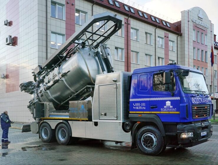 Водоканал Калининградской области получил новую технику