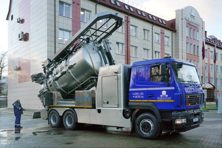 Водоканал Калининградской области получил новую технику