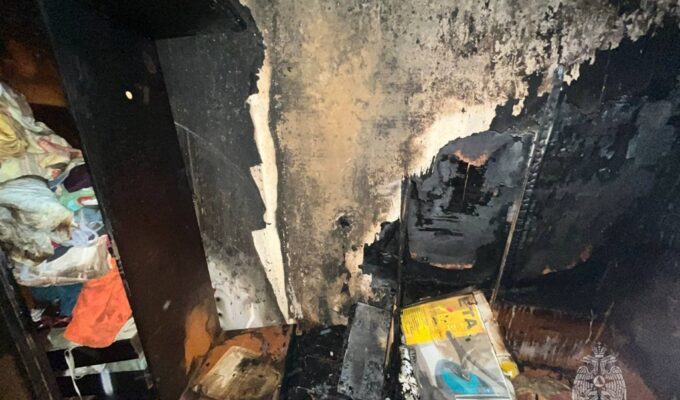 Пожар в калининградской многоэтажке унёс жизнь пенсионера