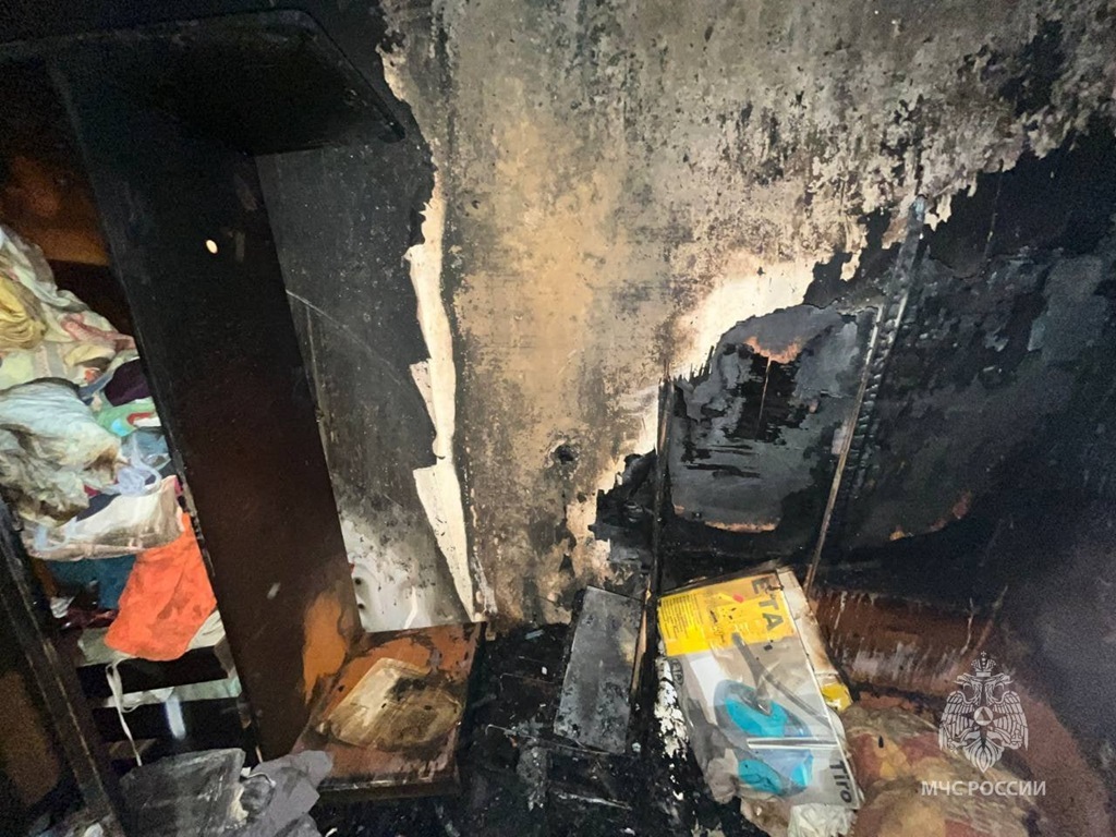 Пожар в калининградской многоэтажке унёс жизнь пенсионера