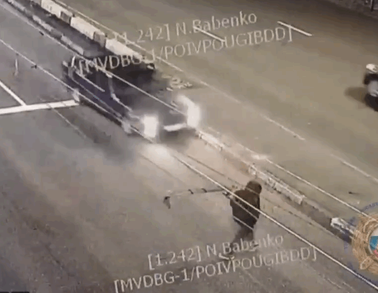 В Калининграде BMW сбил насмерть пенсионера у ТЦ "Сити"