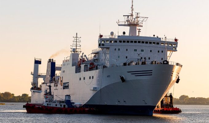 Паромы на линии «Усть-Луга – Балтийск» нарастили грузооборот в ноябре