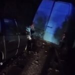 Водитель «Форда» насмерть сбил пешехода и врезался в сломавшийся «Мерседес»