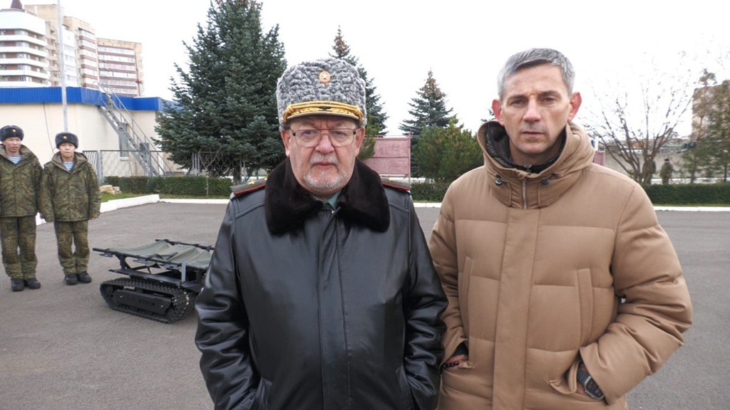 В Ставрополе в часть ВДВ передали радиоуправляемую платформу для эвакуации раненых