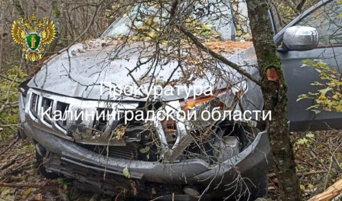 В Калининградской области будут судить угонщика, устроившего ДТП