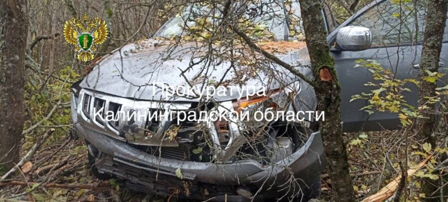 В Калининградской области будут судить угонщика, устроившего ДТП