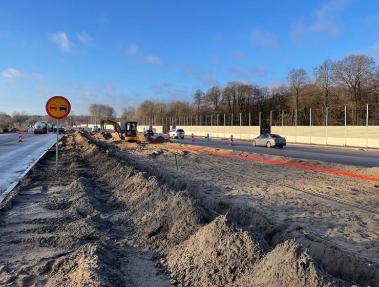 В Калининграде на 55% построен ключевой участок Северного обхода