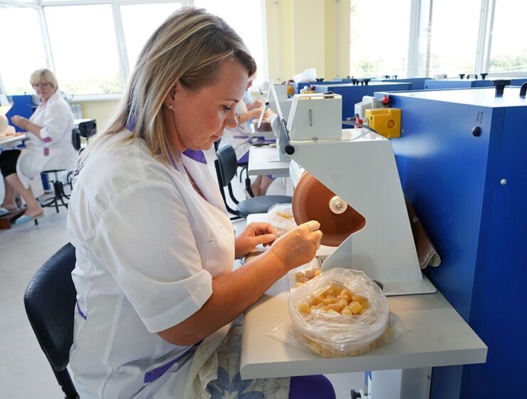 Янтарный комбинат удвоил объём сырья для местных мастеров