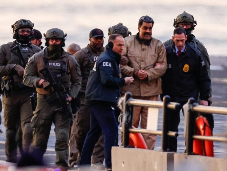 &laquo;Я военнопленный&raquo;: Николас Мадуро предстал перед судом в Нью-Йорке