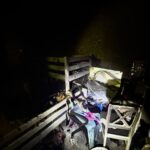 В Светлом сотрудники МЧС вывели из огня женщину с двумя детьми