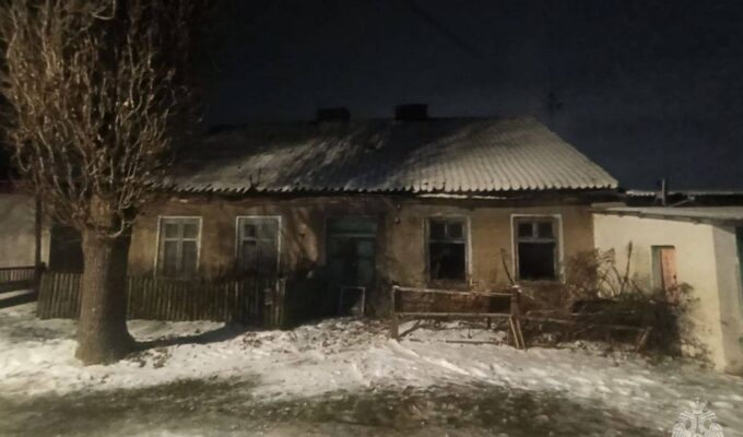 Трагедия в Железнодорожном переулке: в Гусеве при пожаре погиб мужчина