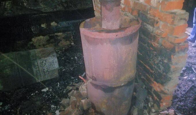 В посёлке под Гвардейском в пожаре погиб мужчина