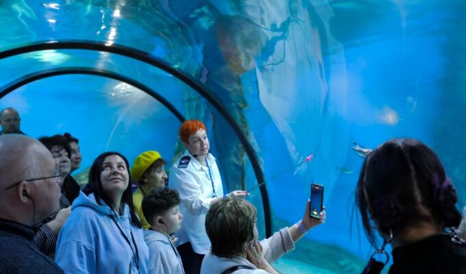 Рекордные праздники: Музей Мирового океана принял почти 70 тысяч гостей в новогодние каникулы