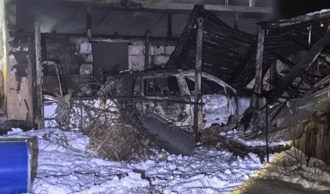 СКР выясняет причину гибели мужчины при пожаре в Черняховске