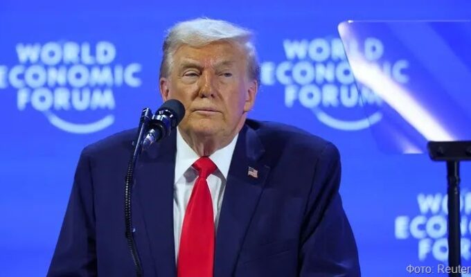 Трамп в Давосе представил &laquo;Совет мира&raquo;. Среди учредителей &mdash; меньше 20 стран