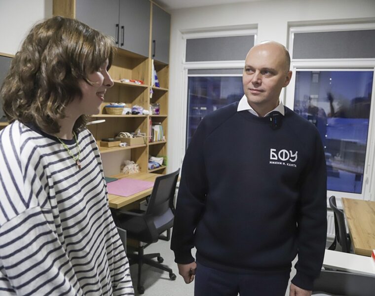 Путин и Беспрозванных открыли новые общежития для студентов в калининградском кампусе БФУ