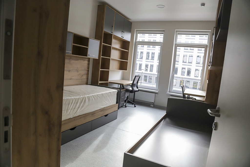 Путин и Беспрозванных открыли новые общежития для студентов в калининградском кампусе БФУ