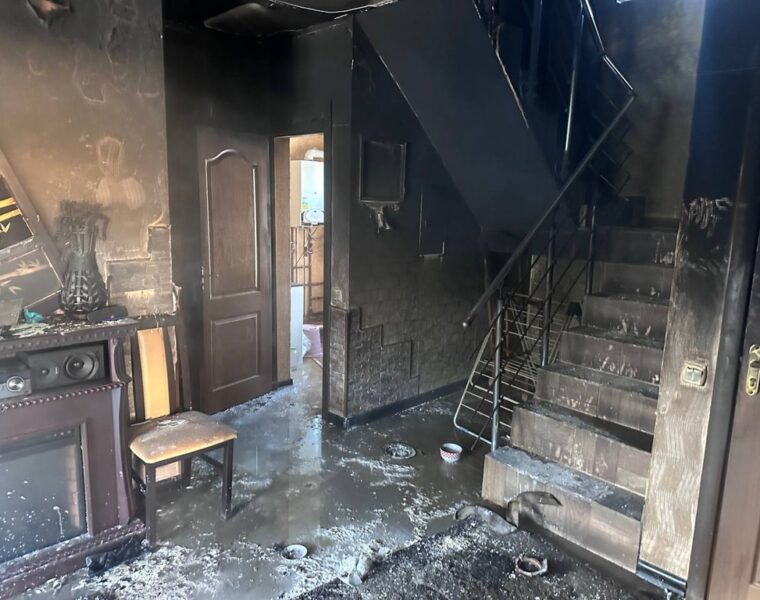 В&nbsp;Калининграде пожар в&nbsp;частном доме унёс жизнь пожилой хозяйки