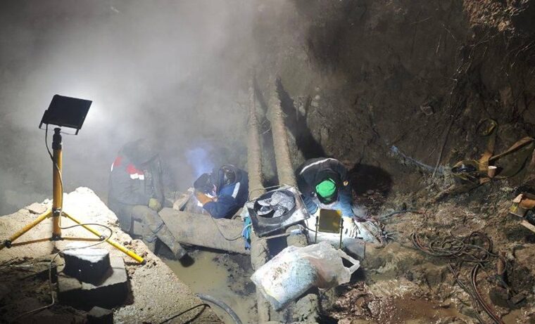 В&nbsp;Светлогорске устранили масштабную аварию на&nbsp;теплосетях: 20 домов снова с&nbsp;теплом