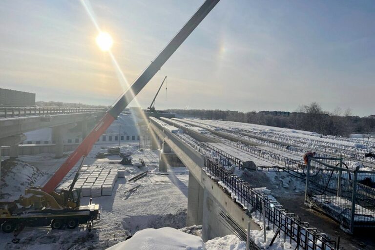 Развязку на&nbsp;проспекте Победы в&nbsp;Калининграде достроят до&nbsp;конца года