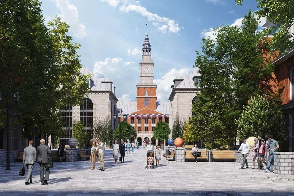 В&nbsp;Кантиане появится 60-метровая башня с&nbsp;часами, которые будут светиться в&nbsp;темноте