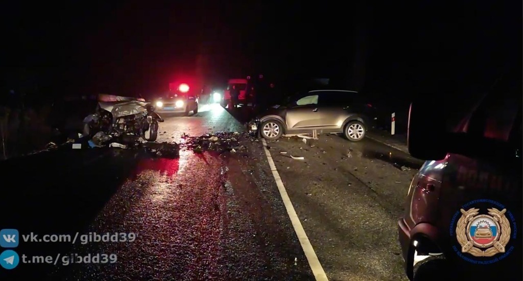 Смертельное ДТП в&nbsp;Багратионовском районе: водитель вылетел на&nbsp;встречку и&nbsp;погиб