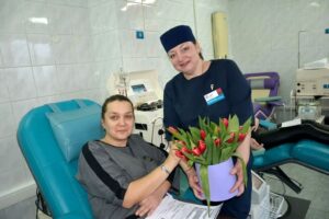 Калининградские &laquo;Леди-Доноры&raquo; сдали 20 литров крови и&nbsp;пополнили регистр костного мозга