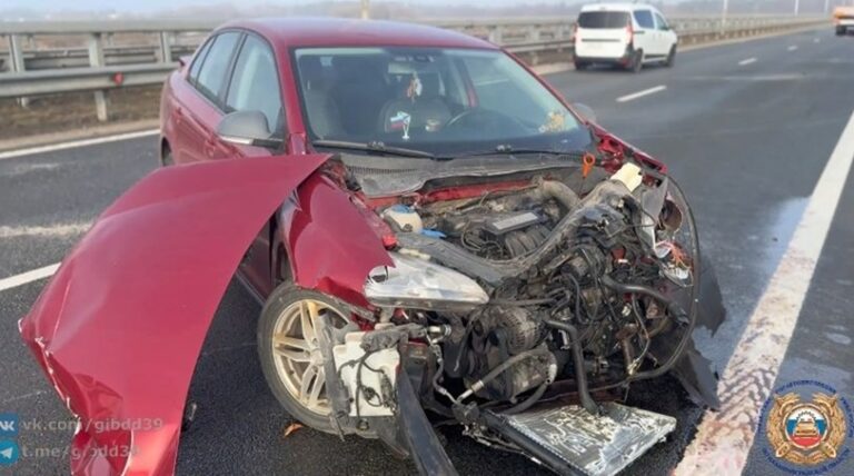 Массовое ДТП на&nbsp;Приморском полукольце: девять машин не разъехались, есть пострадавший