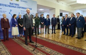 В&nbsp;Госдуме представили выставку об&nbsp;истории отечественных спортивных наград