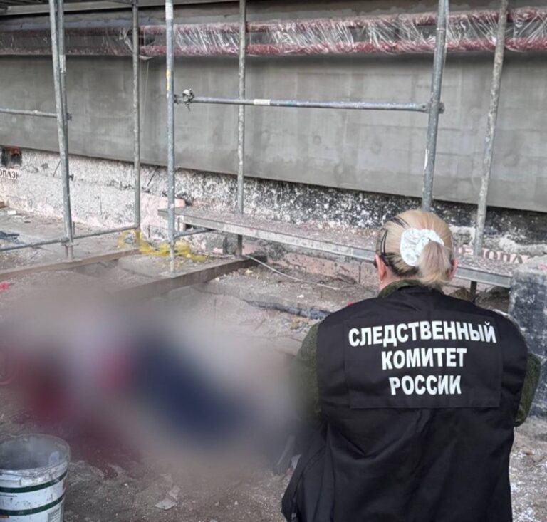 В&nbsp;Калининграде рабочий упал с&nbsp;четвертого этажа строящегося дома на&nbsp;Каблукова и&nbsp;погиб