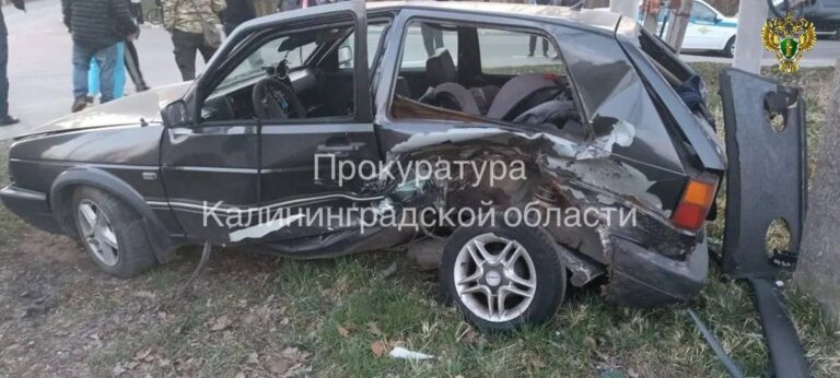 Смертельное ДТП в&nbsp;Правдинском районе: двухлетний пассажир Volkswagen погиб при столкновении с&nbsp;Kia