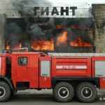 Крупный пожар в&nbsp;ТЦ &laquo;Гиант&raquo; в&nbsp;Калининграде: 140 человек эвакуированы, трое пострадавших