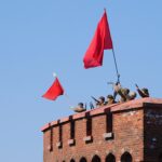 В&nbsp;Калининграде над башней &laquo;Дона&raquo; подняли Красный флаг в&nbsp;память о&nbsp;штурме Кёнигсберга