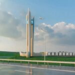 25-метровый въездной знак с&nbsp;&laquo;янтарным&raquo; стеклом установят в&nbsp;Калининграде к&nbsp;1 октября