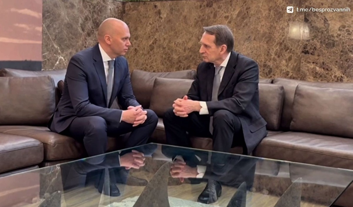 Алексей Беспрозваннных и Сергей Нарышкин Алексей Беспрозваннных и Сергей Нарышкин