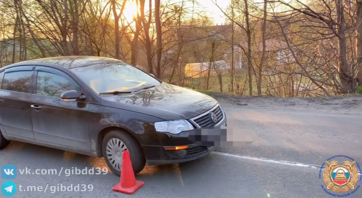 На&nbsp;улице Суворова в&nbsp;Калининграде водитель сбил девятилетнего ребёнка, перебегавшего дорогу вне перехода