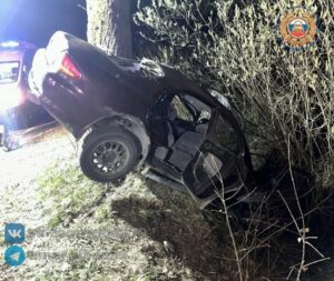 18-летний водитель насмерть разбил Mazda о&nbsp;дерево под Калининградом: погибли двое 20-летних пассажиров