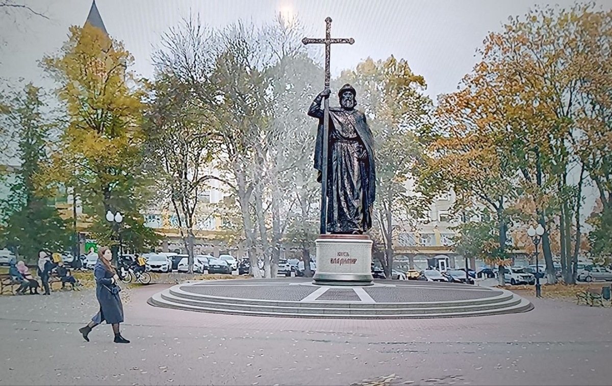 Памятник князю Владимиру в&nbsp;Калининграде: 10 лет ожидания и&nbsp;10,5 метра высоты