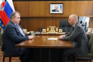 Губернатор Беспрозванных встретился с&nbsp;новым послом РФ в&nbsp;Польше Георгием Михно