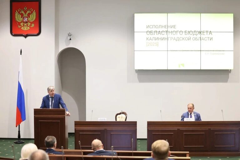 Министр финансов Калининградской области Виктор Порембский