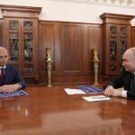 Алексей Беспрозванных и Владимир Путин